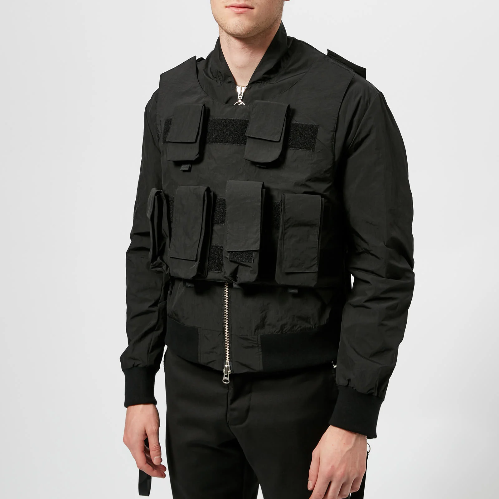 Matthew Miller Men's Barric Bomber Jacket - Black Image 1