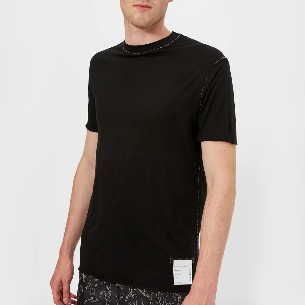 Satisfy Men's Cloud Merino 100 T-Shirt - Black Image 1