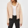 T by Alexander Wang Women's Heavy French Terry Cardigan Sweatshirt - Apricot - Image 1