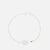 Anni Lu Women's Baroque Pearl Bracelet - Silver Peony - Image 1