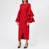 Solace London Women's Minelli Dress - Dark Red - Image 1