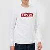 Levi's Men's Graphic Crew Sweatshirt - White - Image 1