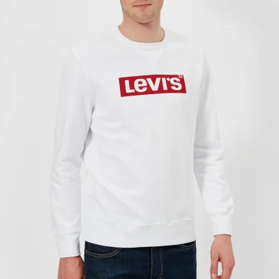 Levi's Men's Graphic Crew Sweatshirt - White