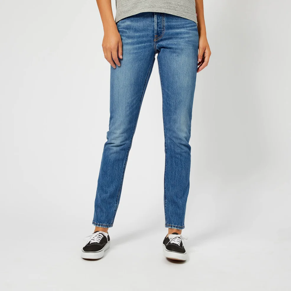 Levi's Women's 501 Skinny Jeans - Chill Pill Image 1
