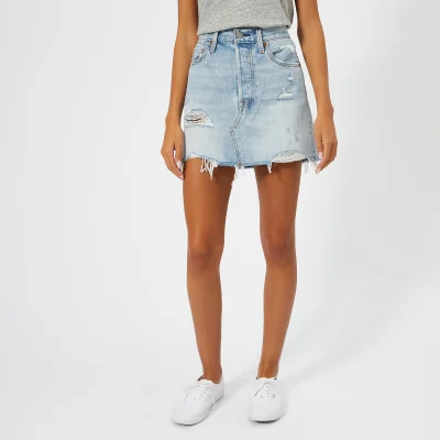 Levi's Women's Deconstructed Skirt - What's the Damage
