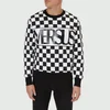 Versus Versace Men's Check Logo Sweatshirt - Black/White - Image 1