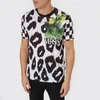 Versus Versace Men's Flower Detail T-Shirt - Multi - Image 1