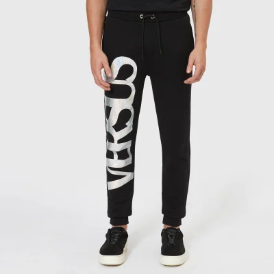 Versus Versace Men's Large Logo Sweatpants - Black