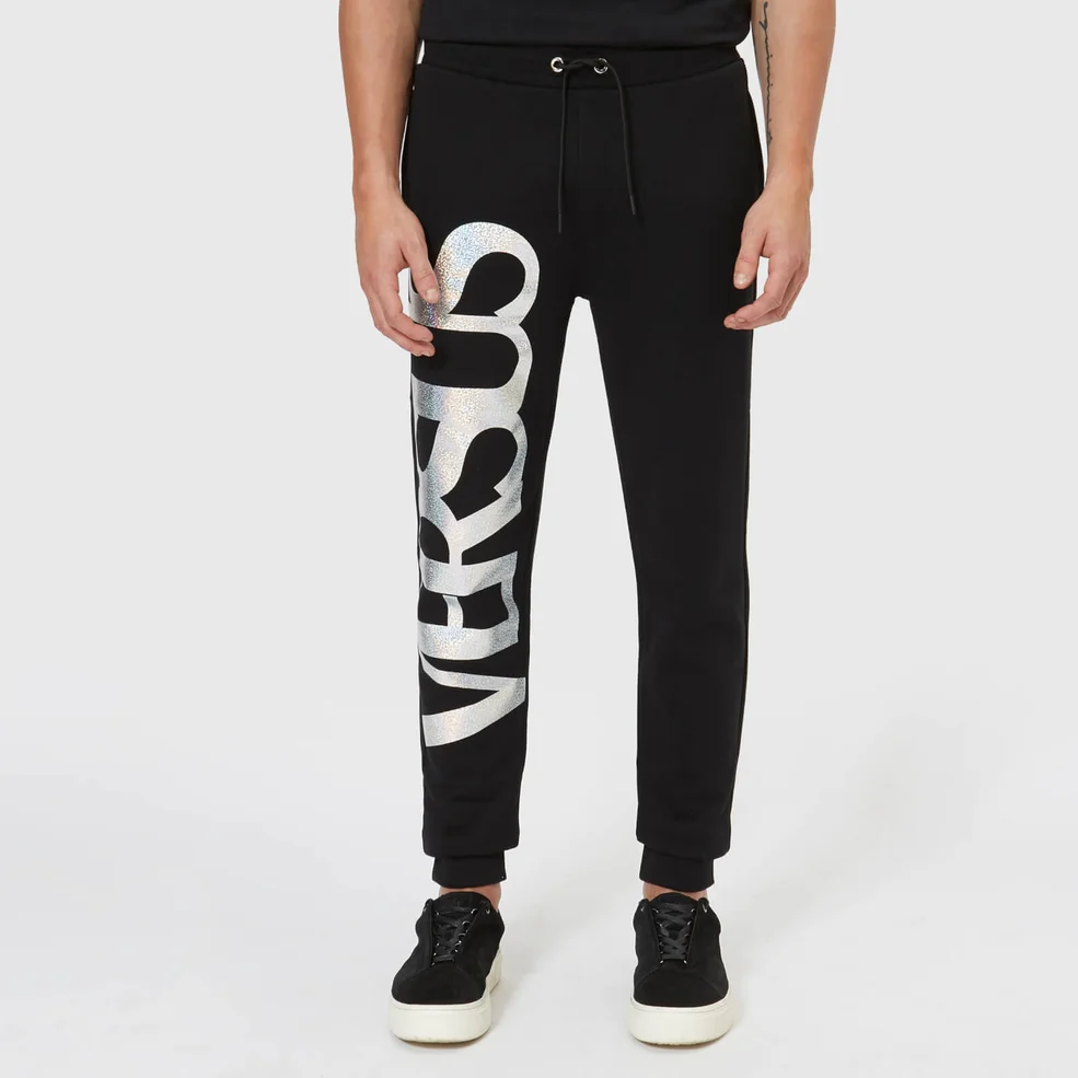 Versus Versace Men's Large Logo Sweatpants - Black Image 1