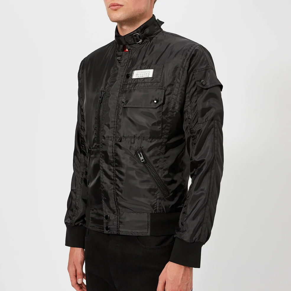 Maison Margiela Men's Basic Nylon Jacket - Black Image 1