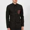 Maison Margiela Men's Plastic Pocket Poplin Shirt - Black - Image 1