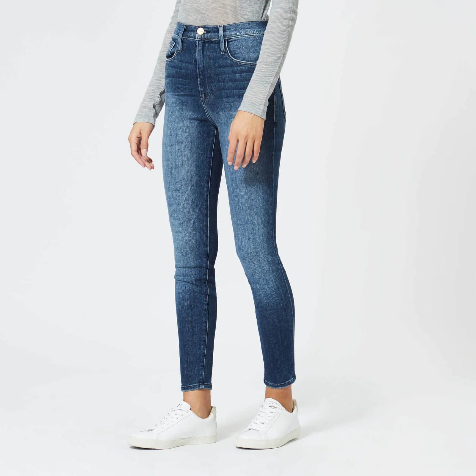 Frame Women's Ali High Rise Skinny Jeans - Belhaven Image 1