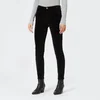 Frame Women's Le High Velveteen Skinny Jeans - Noir - Image 1