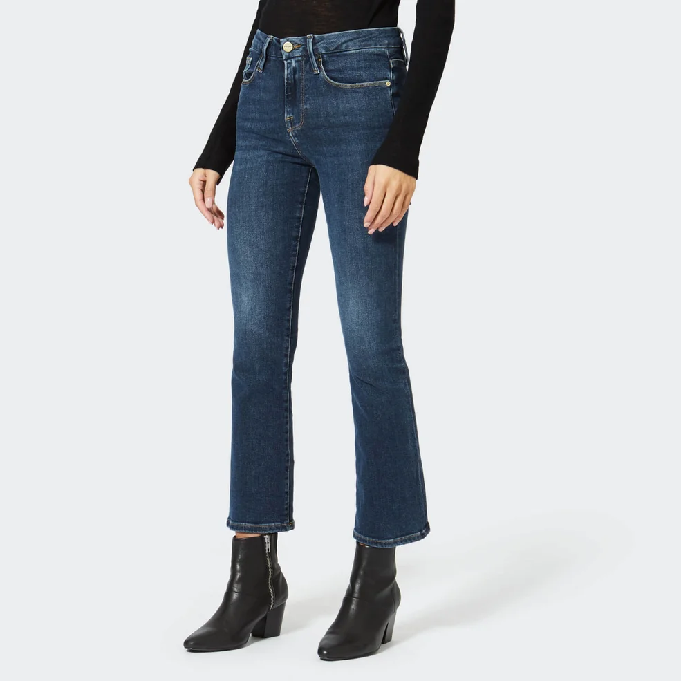 Frame Women's Le Crop Mini Bootcut Jeans - Kinlock Image 1