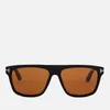 Tom Ford Men's Cecilio Sunglasses - Shiny Black/Brown - Image 1