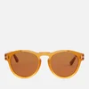Tom Ford Men's Round Frame Sunglasses - Yellow/Other/Brown - Image 1