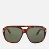 Tom Ford Men's Bachardy Sunglasses - Dark Havana/Green - Image 1