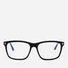 Tom Ford Men's Blue Block Square Glasses - Shiny Black - Image 1