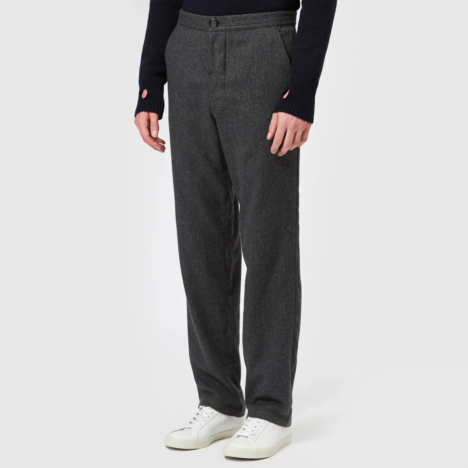 Oliver Spencer Men's Drawstring Trousers - Caldwell Grey Image 1