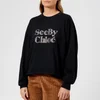 See By Chloé Women's Logo Sweatshirt - Black - Image 1