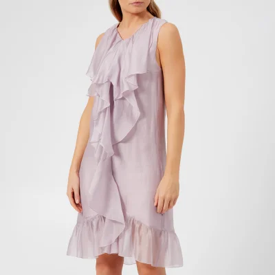 See By Chloé Women's Organza and Flounce Dress - Lavender Frost