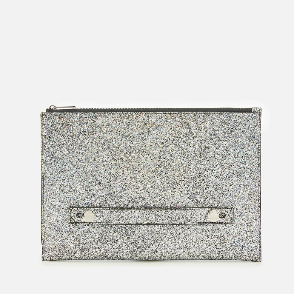 Furla Women's Arcobalove Xl Envelope Bag - Silver Image 1