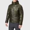 Peak Performance Men's Ice Down Hooded Jacket - Forest Night - Image 1