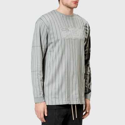 FILA X Liam Hodges Men's Long Sleeve Stripe T-Shirt - Grey Stripe