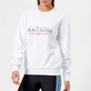 P.E Nation Women's The Attacker Sweatshirt - White - Image 1