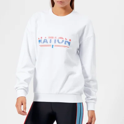 P.E Nation Women's The Attacker Sweatshirt - White