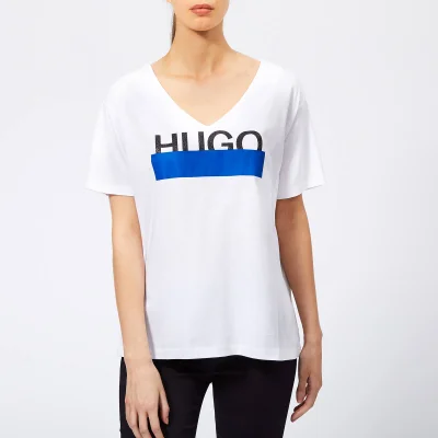 HUGO Women's Naria Logo T-Shirt - White