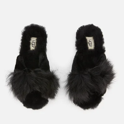 UGG Women's Mirabelle Sheepskin Slide Slippers - Black
