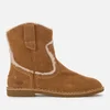 UGG Women's Catica Suede Flat Boots - Chestnut - Image 1