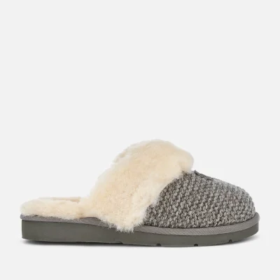 UGG Women's Cozy Knit Slippers - Charcoal
