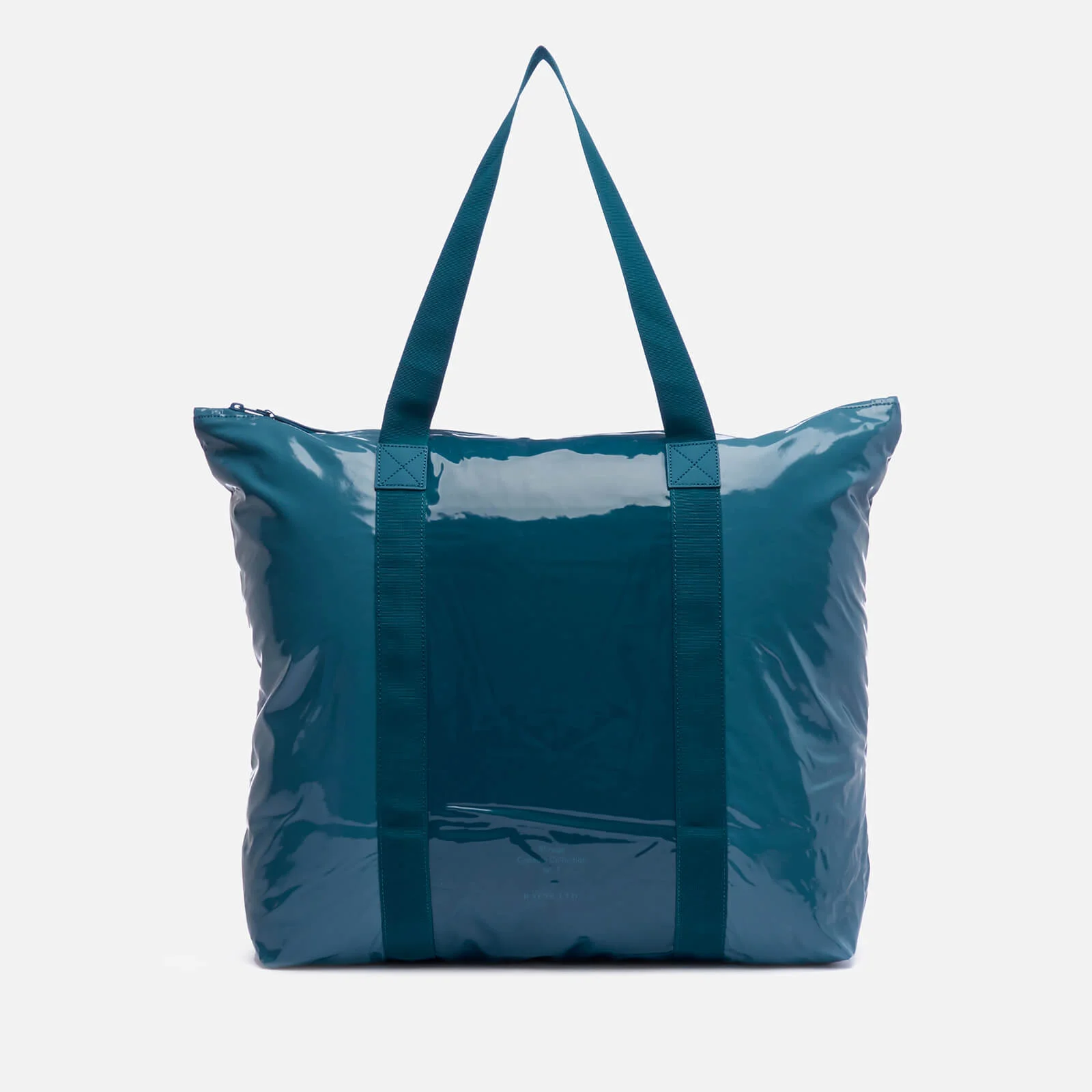 Rains Glossy Ltd. Tote Bag - Faded Blue Image 1