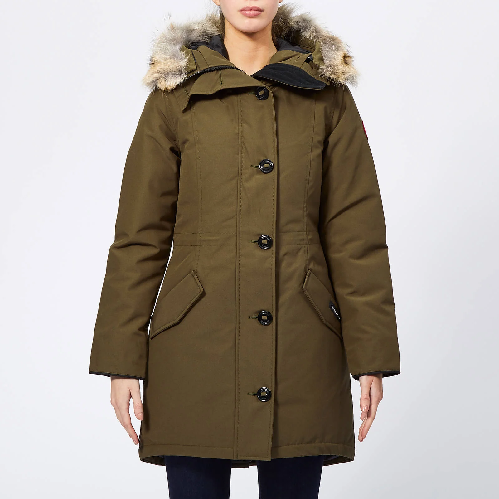 Canada Goose Women's Rossclair Parka - Military Green Image 1