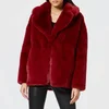 Diane von Furstenberg Women's Collared Jacket - Ruby - Image 1