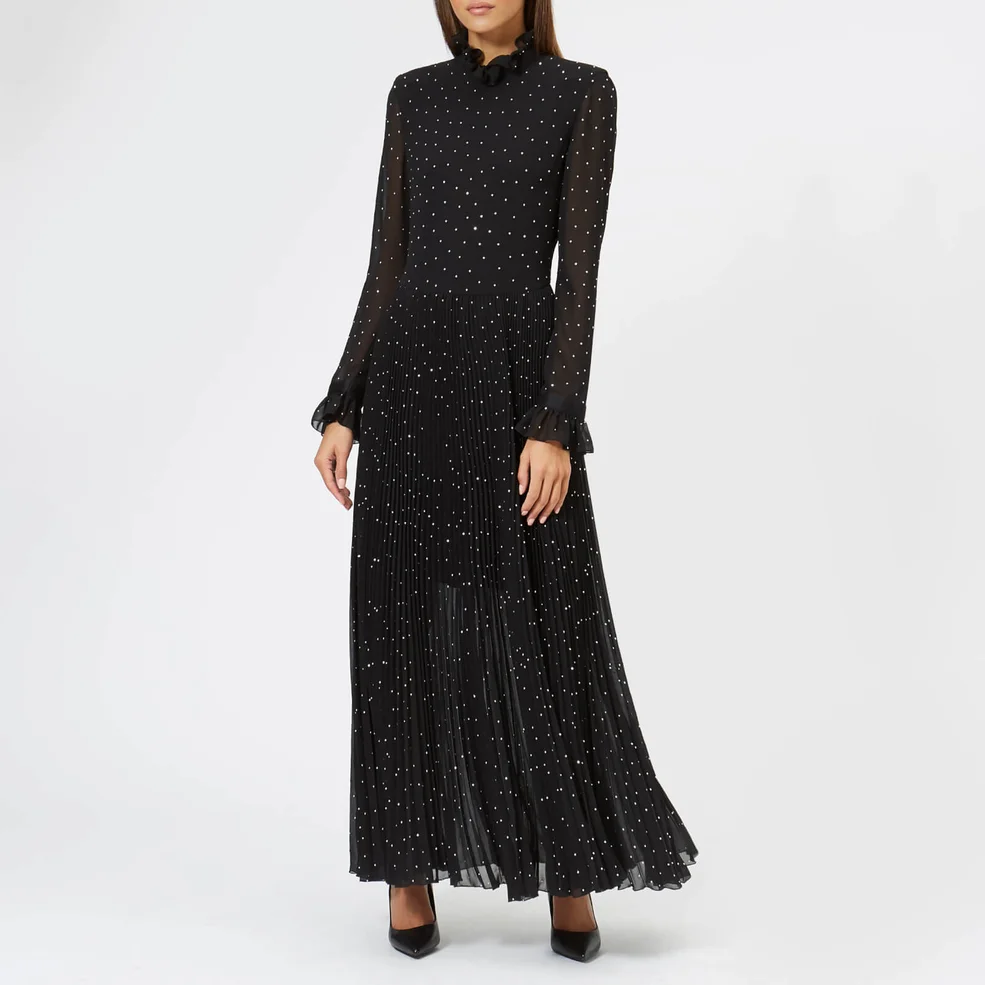 Philosophy di Lorenzo Serafini Women's Long Sleeve Maxi Dress - Black Image 1