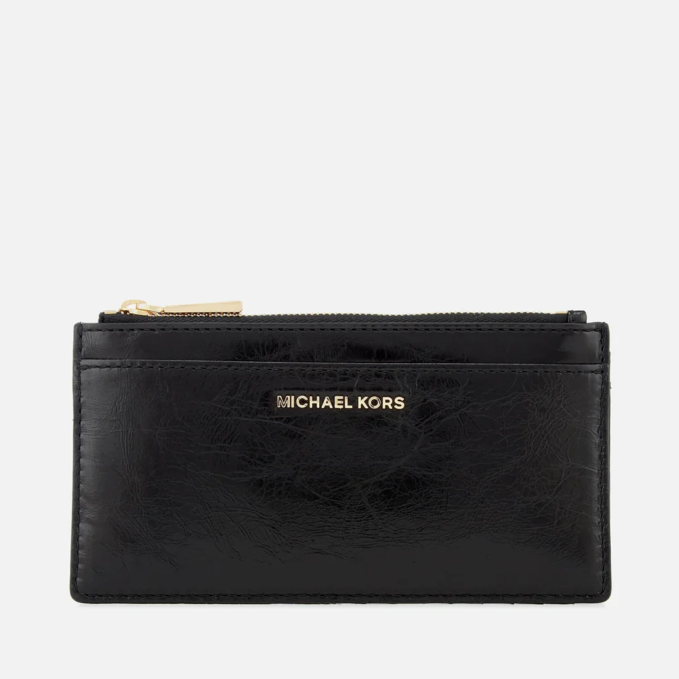 MICHAEL MICHAEL KORS Women's Money Pieces Large Slim Card Case - Black Image 1