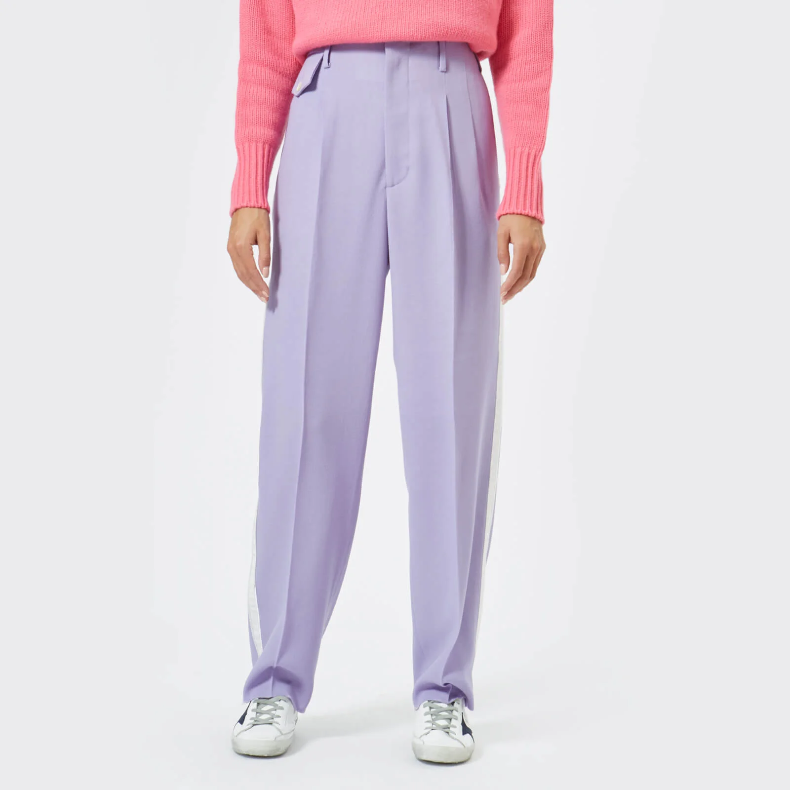 Golden Goose Women's Sally Trousers - Lilac Breeze Image 1