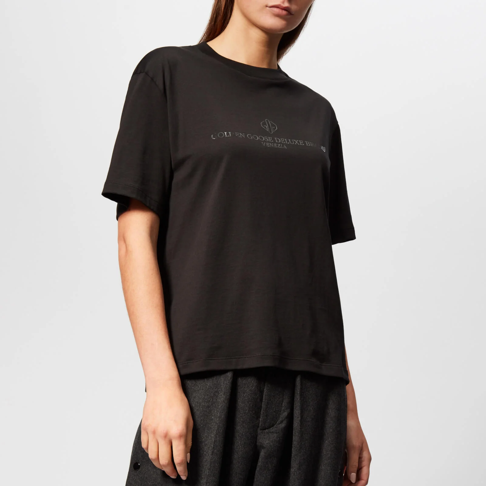 Golden Goose Women's Bernina T-Shirt - Black Image 1