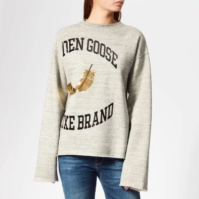 Golden Goose Women's Cereda Sweatshirt - Melgrey/Gold College