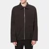 Lemaire Men's Heavy Cotton Fleece Jersey Jacket - Anthracite - Image 1
