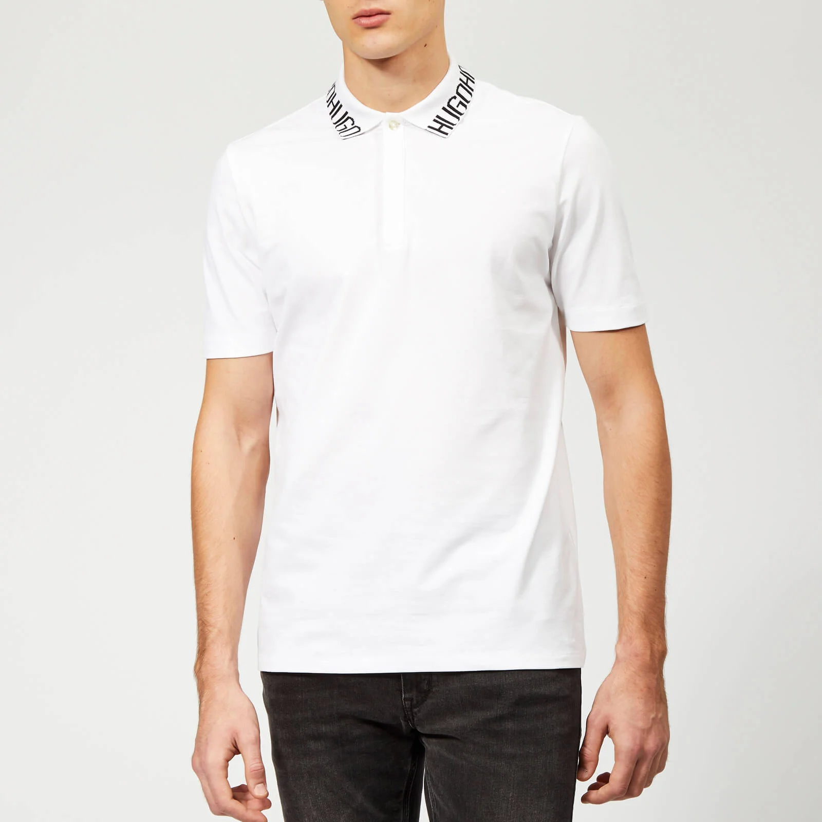 HUGO Men's Dewayne Polo Shirt - White Image 1