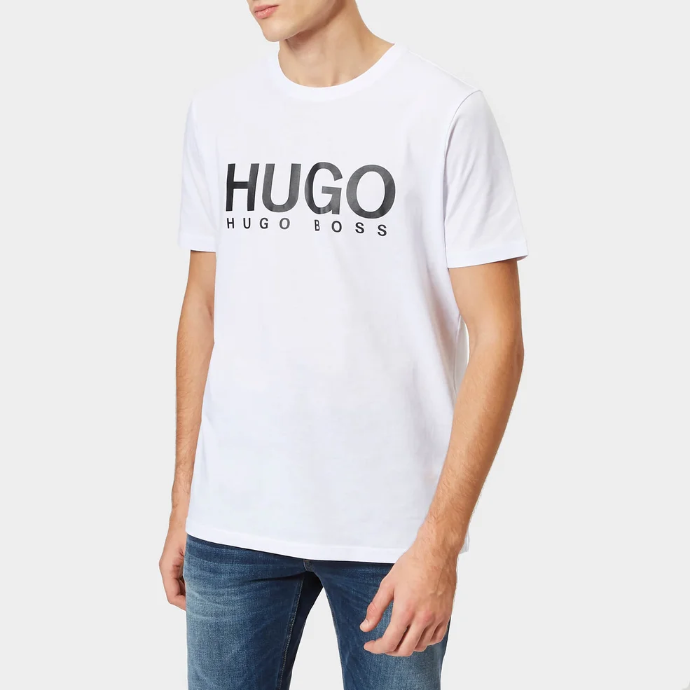 HUGO Men's Dolive T-Shirt - White Image 1