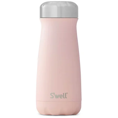 S'well Pink Topaz Traveller Water Bottle 470ml