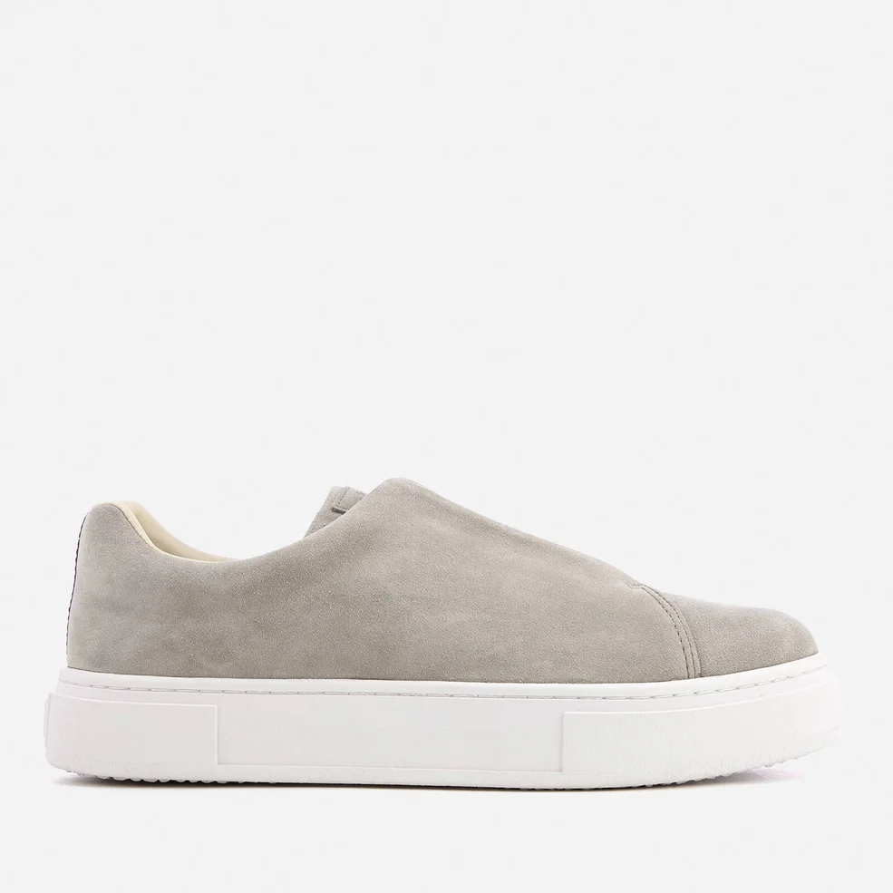 Eytys Men's Doja S-O Suede Trainers - Cement Image 1