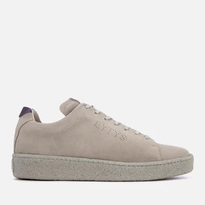 Eytys Men's Ace Suede Logo Trainers - Cement