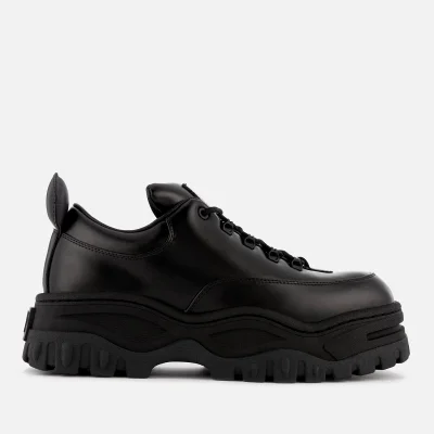 Eytys Angel Leather Chunky Trainers - Black