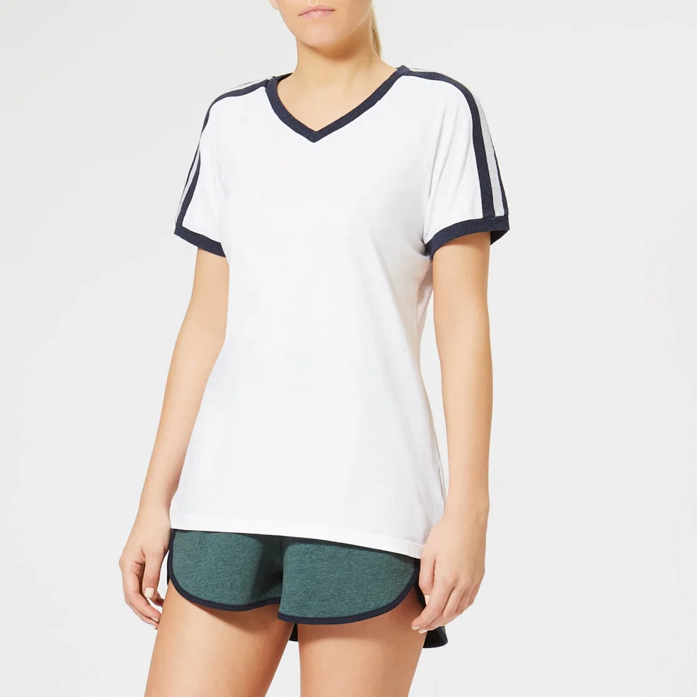 LNDR Women's Sport Short Sleeve T-Shirt - White Image 1